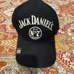 Jack Daniels Black and White Logo Hat